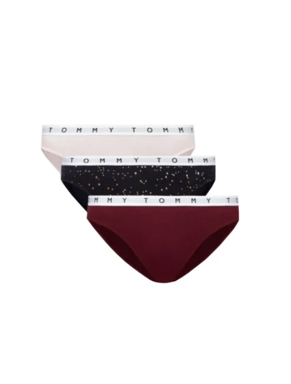 TOMMY HILFIGER DÁMSKÉ BIKINY 3-PACK FIGS