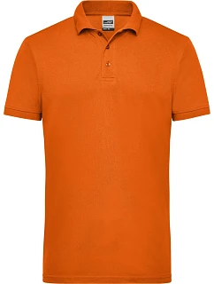 Daiber JN 830 Pánske pracovné polo tričko z piké 02.0830 oranžové