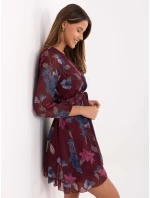 Sukienka IT SK model 21488871 bordowy - FPrice