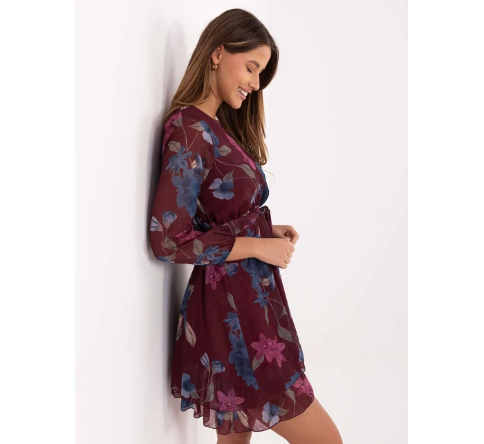 Sukienka IT SK model 21488871 bordowy - FPrice