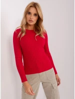 Sweter PM SW model 18900740 czerwony - FPrice Sweter PM SW model 18900740 czerwony - FPrice