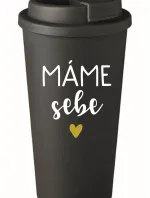 MÁME SEBE - černý termohrnek 475 ml