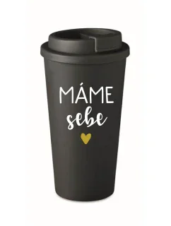 MÁME NA SEBE - čierny termohrnček 475 ml