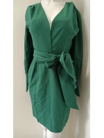 Dámske šaty bez gombíkov K082-1 zelené - Makover