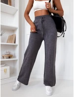 Dámské kalhoty se širokými nohavicemi antracit Dstreet model 21971154 - FashionStreet