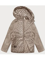 kurtka przejściowa z camel model 20334676 - VASTON FASHION kurtka przejściowa z camel model 20334676 - VASTON FASHION
