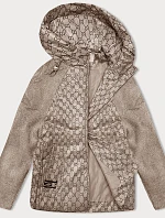 Kombinovaná prechodná bunda Vaston camel (F-23729-2#)