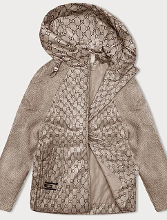 Kombinovaná prechodná bunda Vaston camel (F-23729-2#)