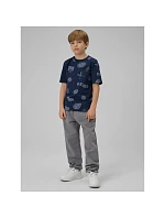 Chlapčenské tričko s potlačou 4F 4FJRSS26TTSHM3466-31A Detské tričko