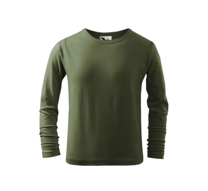 FitT LS Jr model 18688268 khaki tričko - Malfini FitT LS Jr model 18688268 khaki tričko - Malfini