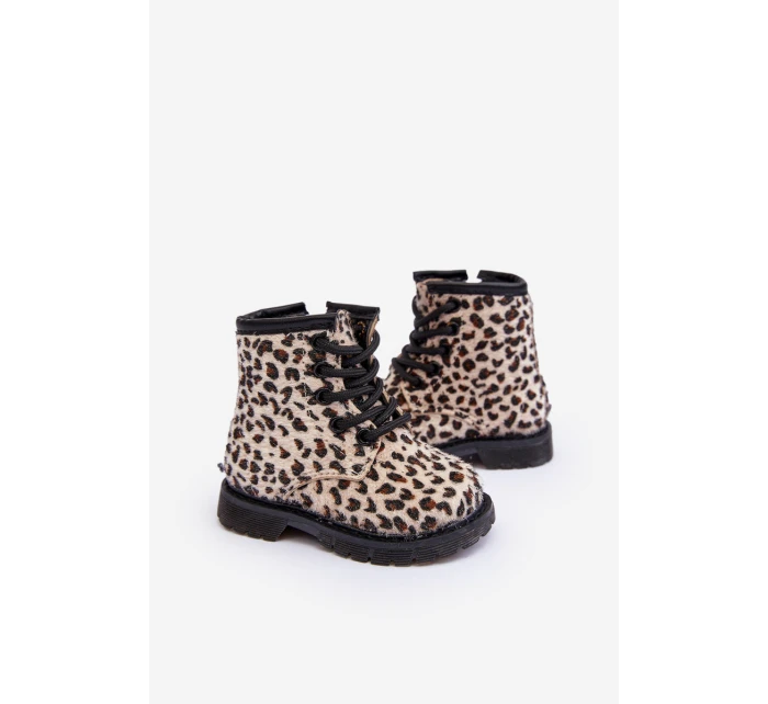 Dětské Botky s Zipem Bežové model 21636505 - Boto