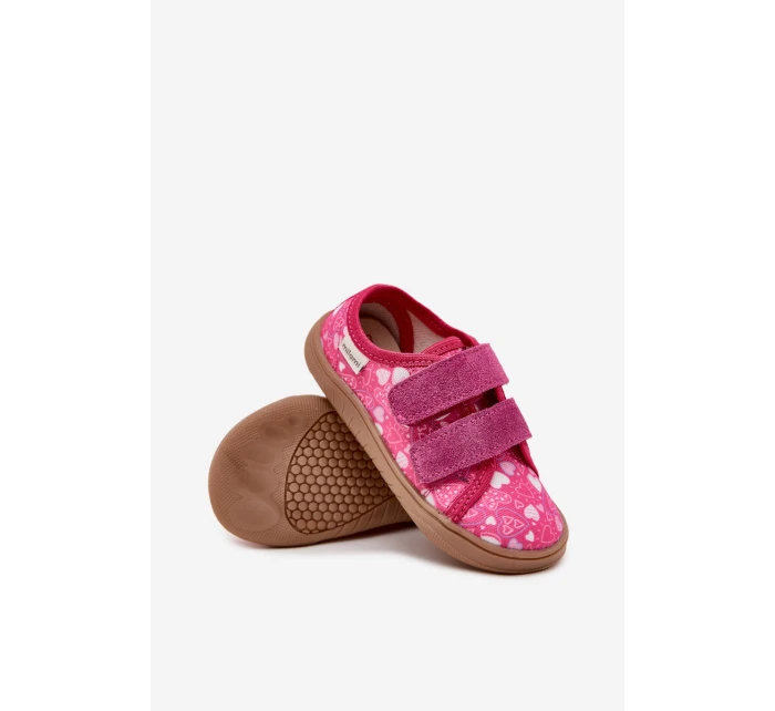 Pantofle Barefoot Dívčí  Fuchsie model 21705462 - Milami