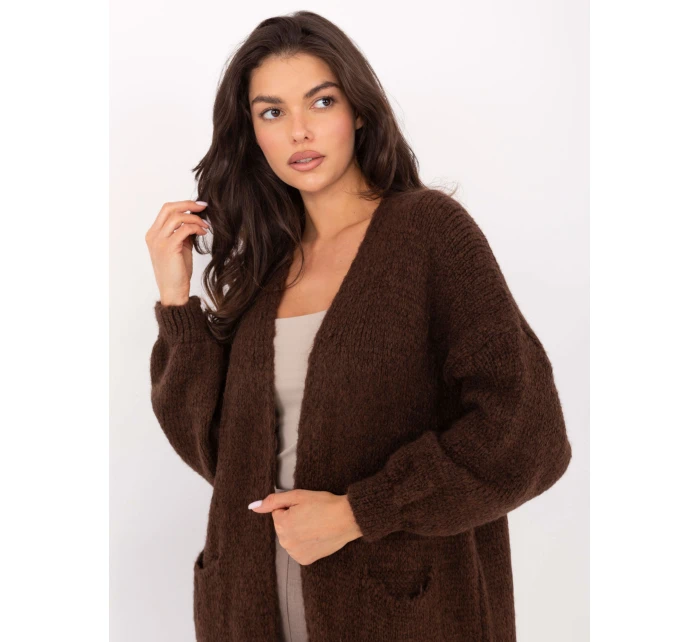 Jumper MI SW WM6155.82 tmavohnedý