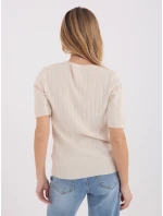 Jumper PM SW B 613.09 světle béžový Jumper PM SW B 613.09 světle béžový