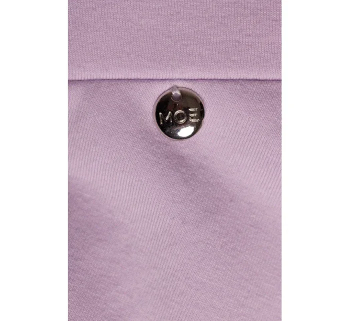 model 19660872 Přiléhavé mini šaty fialové - Moe model 19660872 Přiléhavé mini šaty fialové - Moe