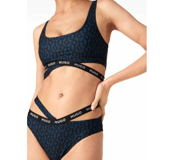 BOSS Dámský vrchní díl plavek Monogram model 20896364 - Hugo