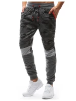 Pánské antracitové tepláky Dstreet model 21964529 - FashionStreet Pánské antracitové tepláky Dstreet model 21964529 - FashionStreet