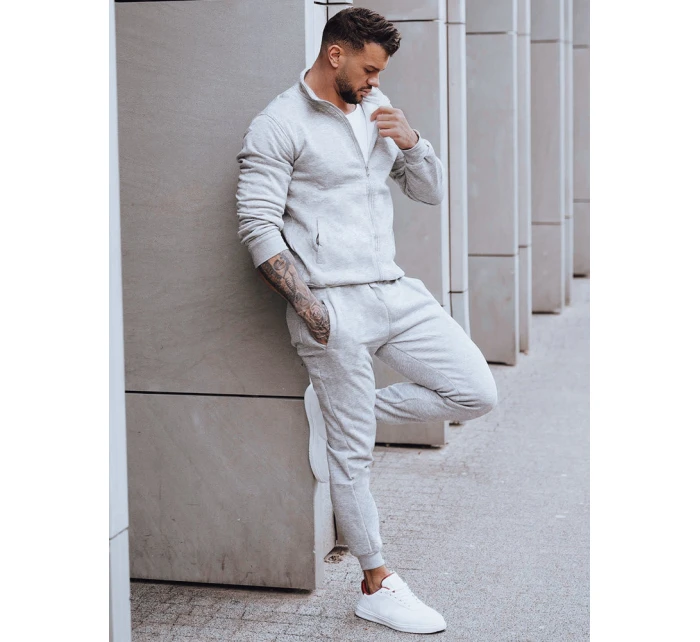 Pánské světle šedé tepláky Dstreet model 21969486 - FashionStreet Pánské světle šedé tepláky Dstreet model 21969486 - FashionStreet