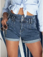 Dámské džínové šortky DENIM modré model 21977731 - Dstreet