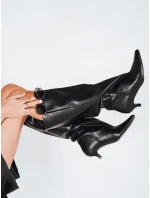 Dámske čierne topánky FashionStreet ZY1190 Dámske čierne topánky FashionStreet ZY1190