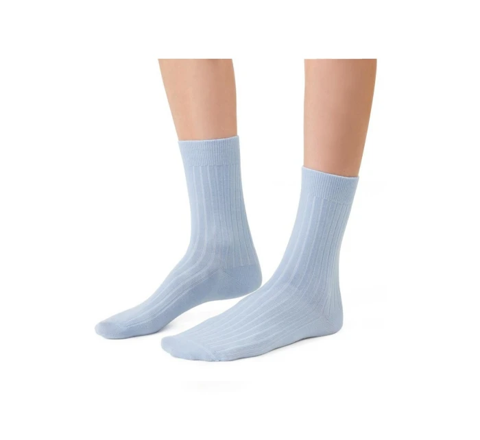 Dámské žebrované ponožky model 16327067 Merino - Steven Dámské žebrované ponožky model 16327067 Merino - Steven