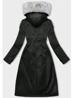 dámská zimní bunda parka s kožešinou model 21247295 - S'WEST
