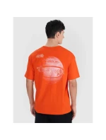 Pánské tričko oversize s potiskem model 21436916 pánské - 4F