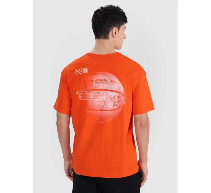 Pánské tričko oversize s potiskem model 21436916 pánské - 4F