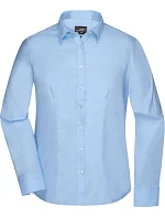 JN keprová halenka s dlouhým rukávem 02.0 light blue model 22488298 - Daiber JN keprová halenka s dlouhým rukávem 02.0 light blue model 22488298 - Daiber