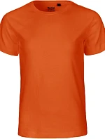 Neutral O 30001 Detské tričko z bio bavlny 77.3001 oranžové
