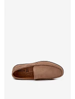 Pánské mokasíny z přírodního semiše Big Star Béžové