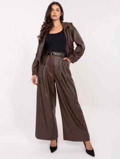 Spodnie IT SP model 21462838 brązowy - FPrice