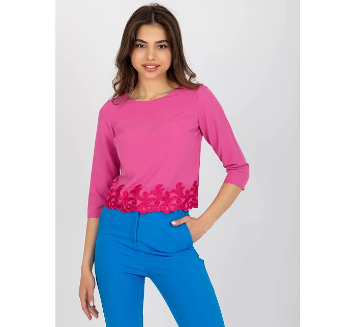 Blúzka LK BZ 505970.33P tmavoružová