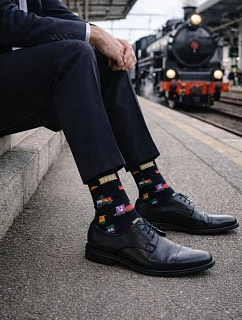 Pánske ponožky Lokomotívy 0125.115