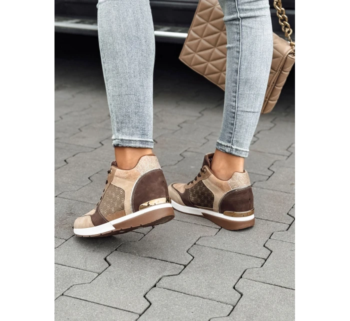 Dámské khaki kozačky Dstreet model 21981351 - FashionStreet Dámské khaki kozačky Dstreet model 21981351 - FashionStreet