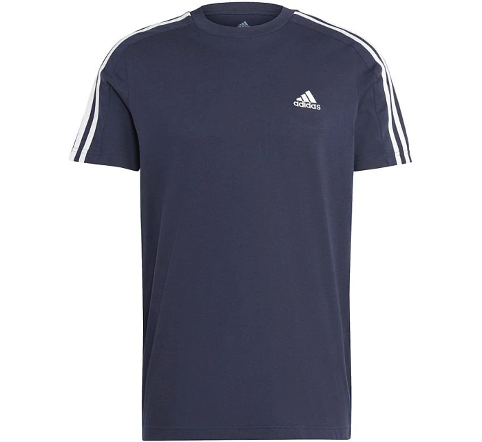 Pánske tričko adidas Essentials Single Jersey 3-Stripes Tee M IC9335