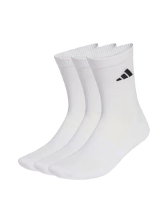 Adidas Cushioned Sportswear Crew 3P biele ponožky JZ0530