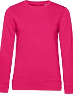 B&C Inspire Crew Neck /women_° Dámska mikina 01.W32B magenta pink