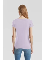 Fruit of the Loom Lady-Fit Iconic 150 V-Neck T Dámske tričko s výstrihom do V 16.1444 červené Fruit of the Loom Lady-Fit Iconic 150 V-Neck T Dámske tričko s výstrihom do V 16.1444 červené