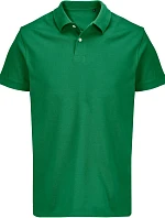 SOL'S Pacific Unisex piqué polokošeľa z hrubej bavlny 25.4439 kelly green