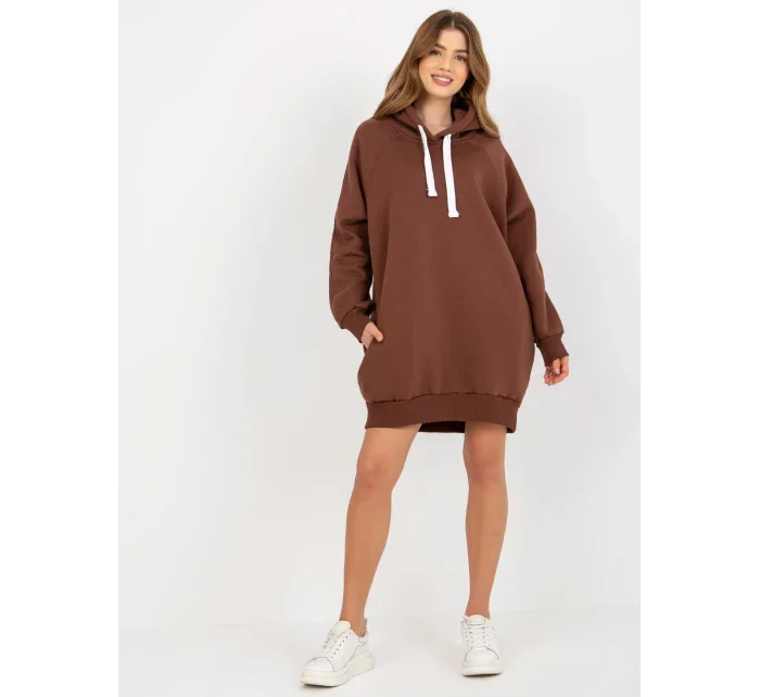 Dámska mikina EM BL 695.25x hnedá - FPrice