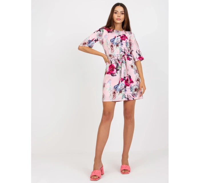 Šaty LK SK 507529.67P svetlo ružová