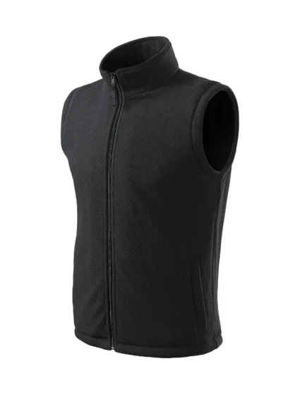 Ďalšia fleecová vesta unisex ebony gray