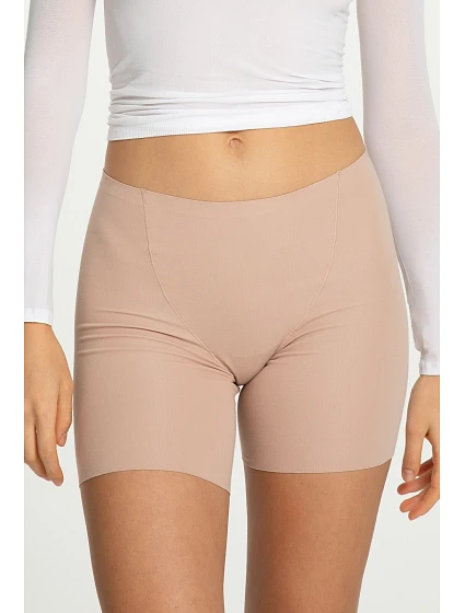 Dámske bavlnené šortky Mood beige - Julimex