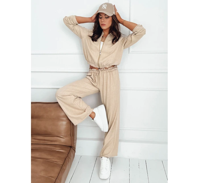 Dámska bunda bomber MADDIE camel FashionStreet RY2319