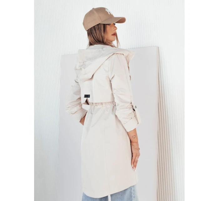 Dámská krémová přechodná bunda Dstreet model 21973552 - FashionStreet