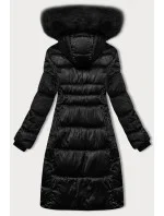 Černá prošívaná zimní bunda model 21248175 - S'WEST
