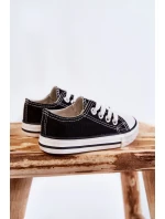 Dziecięce Trampki Klasyczne Czarne Filemon