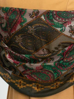 Dámský šátek AT CH model 19048714 khaki - FPrice