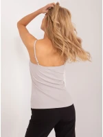 Bluzka model 19688688 beżowy - FPrice Bluzka model 19688688 beżowy - FPrice